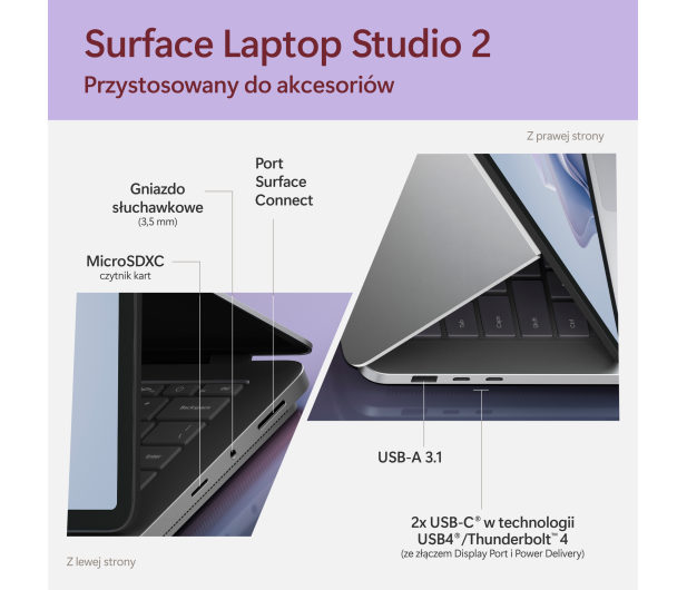 Microsoft Surface Laptop Studio 2 i7/16GB/512GB/iGPU - 1182761 - zdjęcie 13